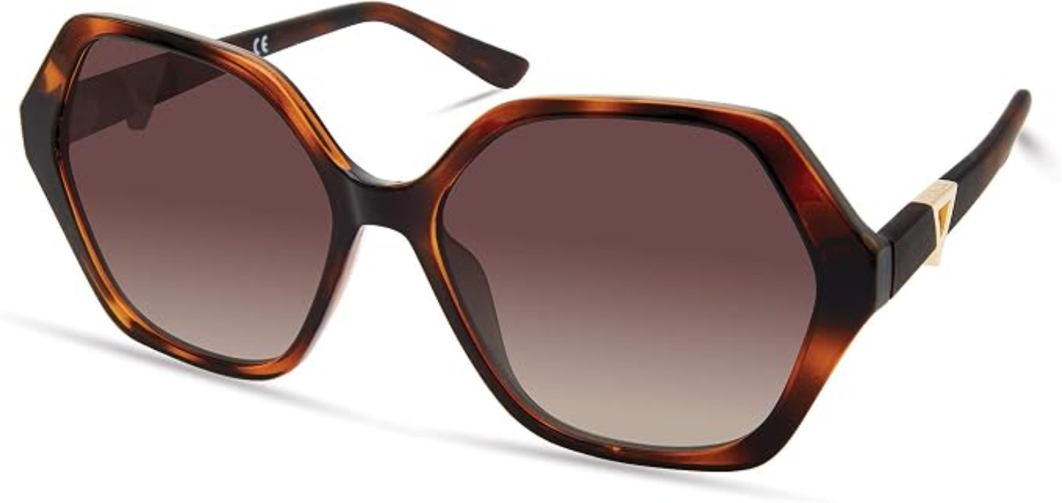 The best oversized geometric square sunglasses by Guess 2026 on a white background