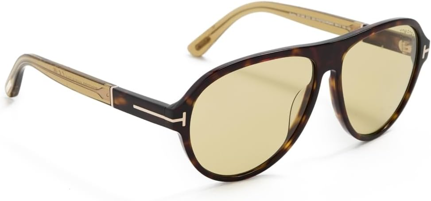 The best tortoiseshell aviator sunglasses by Tom Ford 2026 on a white background