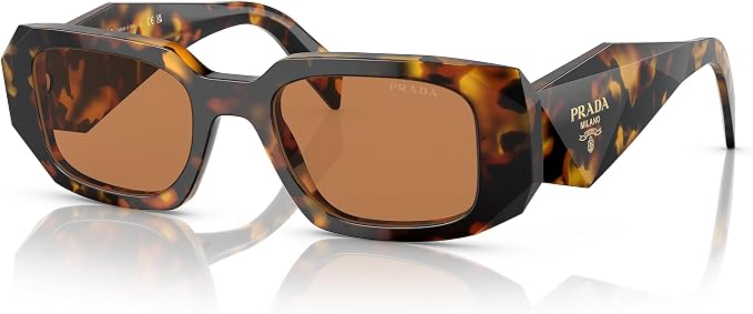 Prada PR 17WS multicoloured cat-eye sunglasses selected for square faces