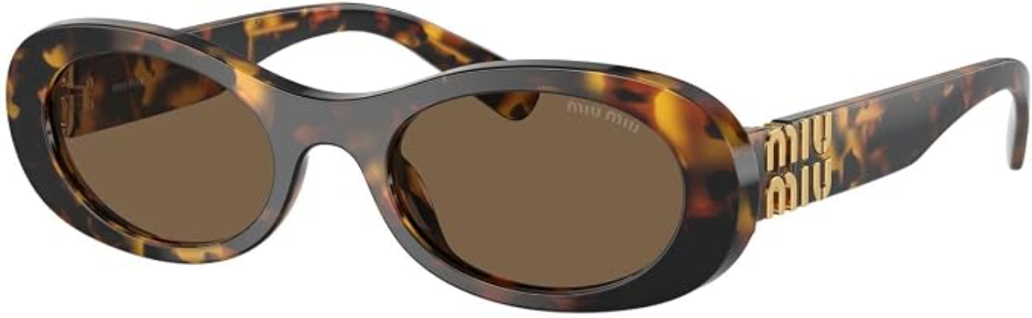 Miu Miu Havana brown sunglasses for heart-shaped faces