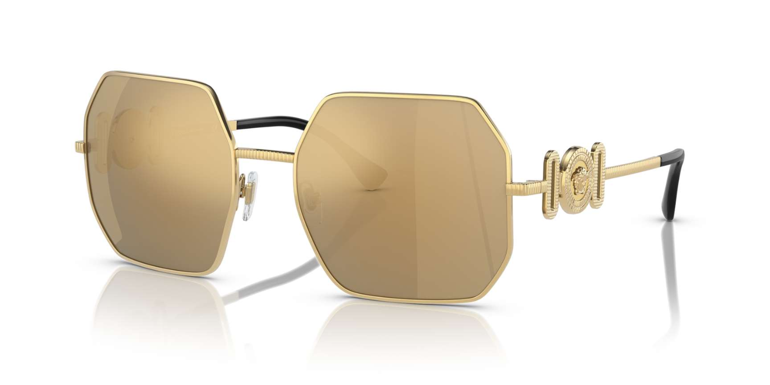 The best geometric sunglasses by Versace 2026 on a white background