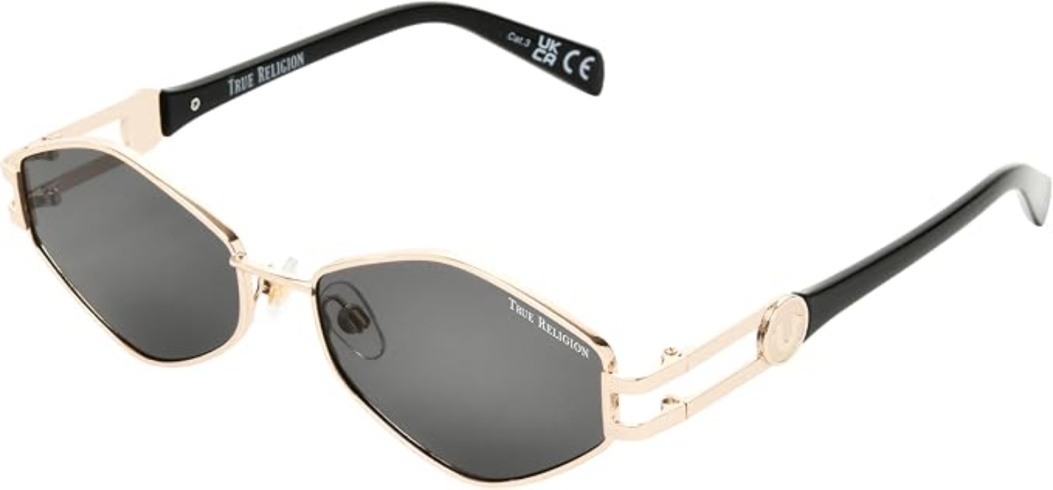 The best affordable geometric sunglasses by True Religion 2026 on a white background