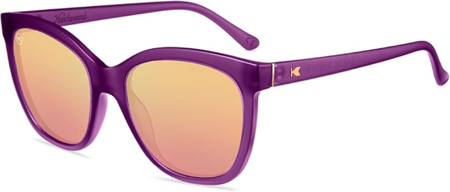 The best budget polarized cat-eye sunglasses by Knockaround 2026 on a white background