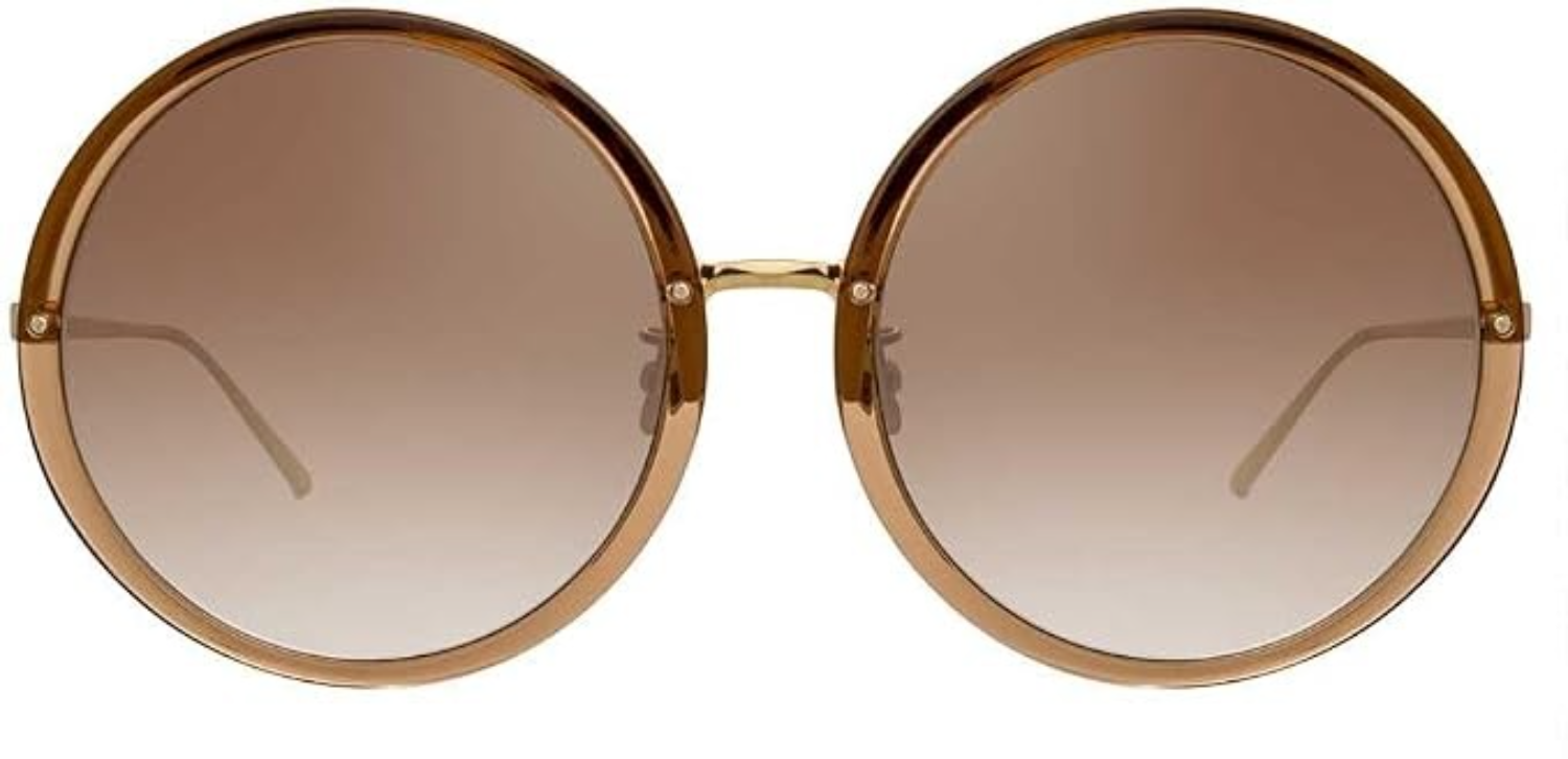 The best oversized round sunglasses by Linda Farrow 2026 on a white background