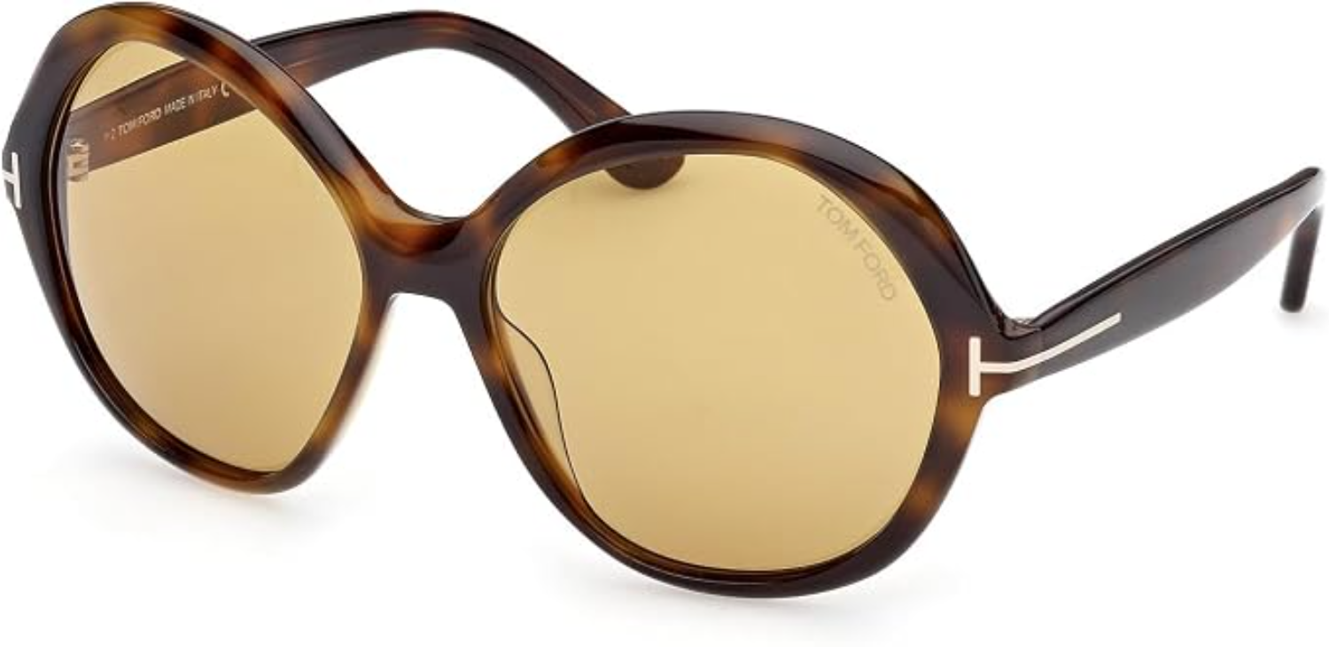 The best oversized round sunglasses by Tom Ford 2026 on a white background