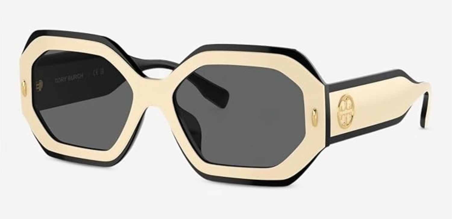 The best chunky oversized sunglasses by Tory Burch 2026 on a white background