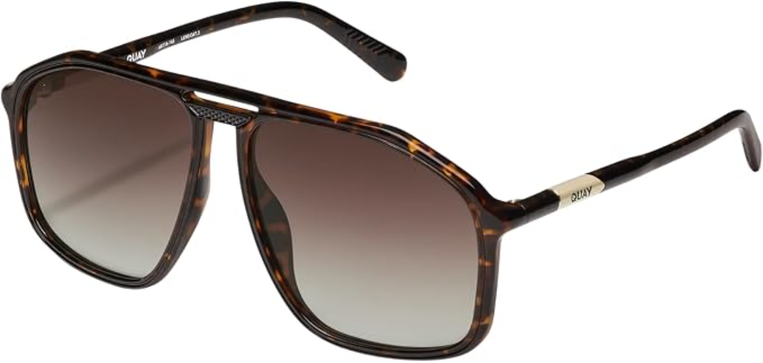 The best affordable oversized sunglasses by Quay 2026 on a white background