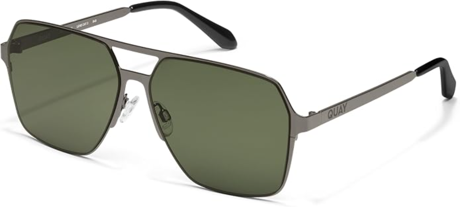 The best inexpensive oversized sunglasses by Quay 2026 on a white background