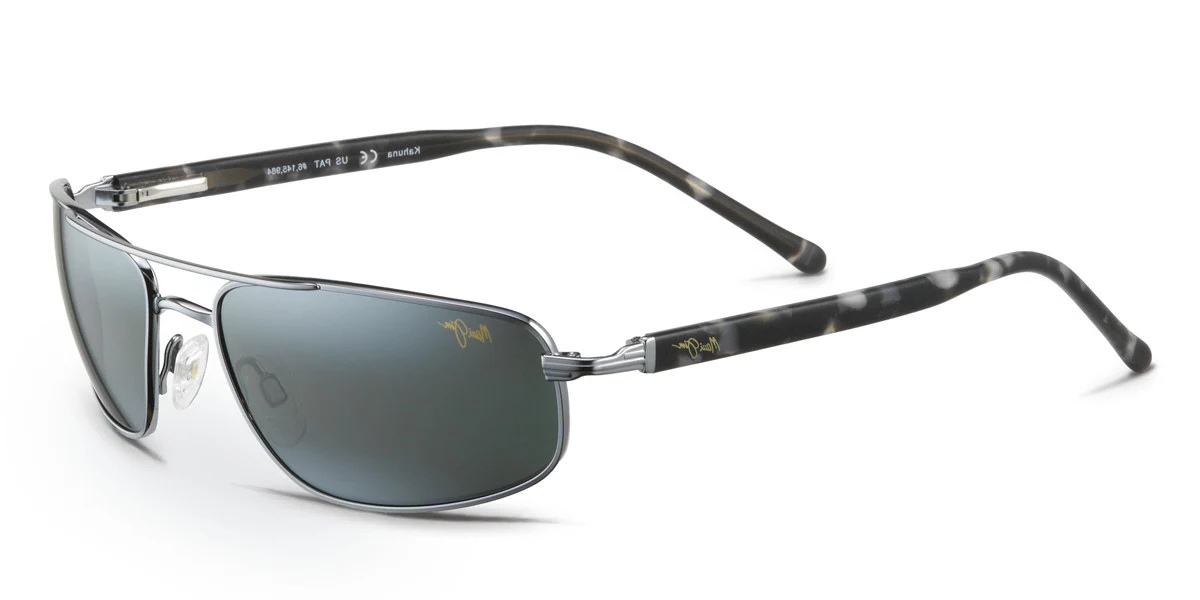The best sunglasses for men with big heads by Maui Jim 2026 on a white background