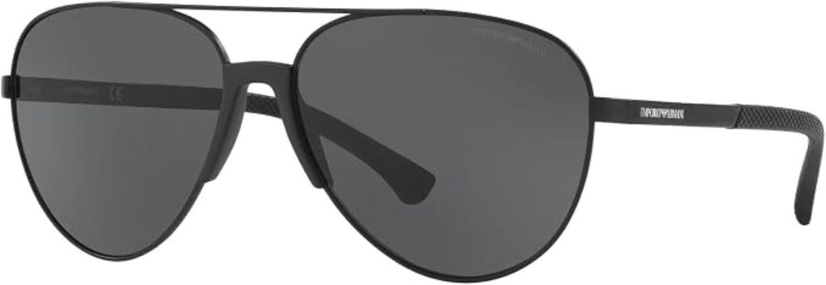 The best cheap sunglasses for men with big heads by Emporio Armani 2026 on a white background