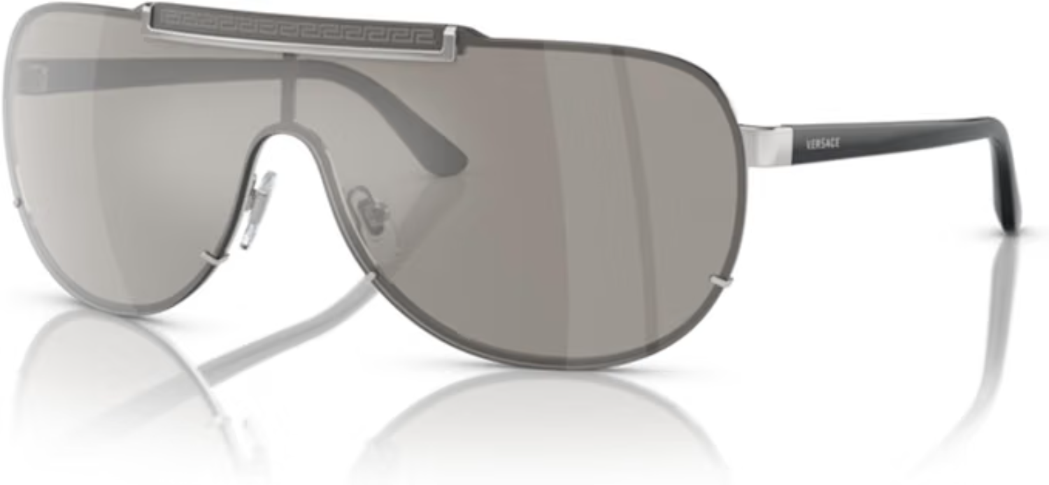 The best mirrored aviator sunglasses by Versace 2026 on a white background