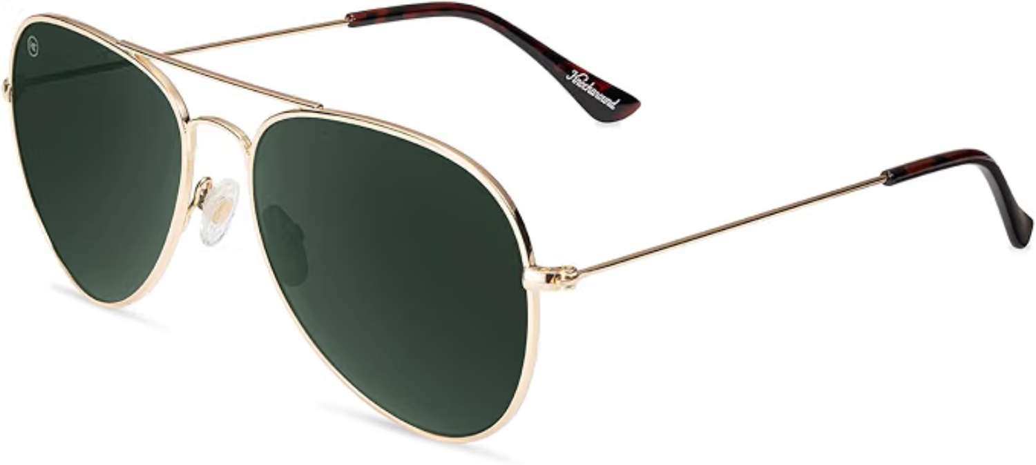 The best affordable polarized aviator sunglasses by Knockaround 2026 on a white background