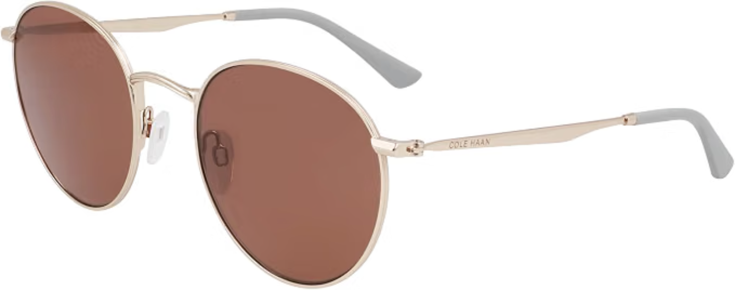 The best affordable round metal sunglasses by Cole Haan 2026 on a white background