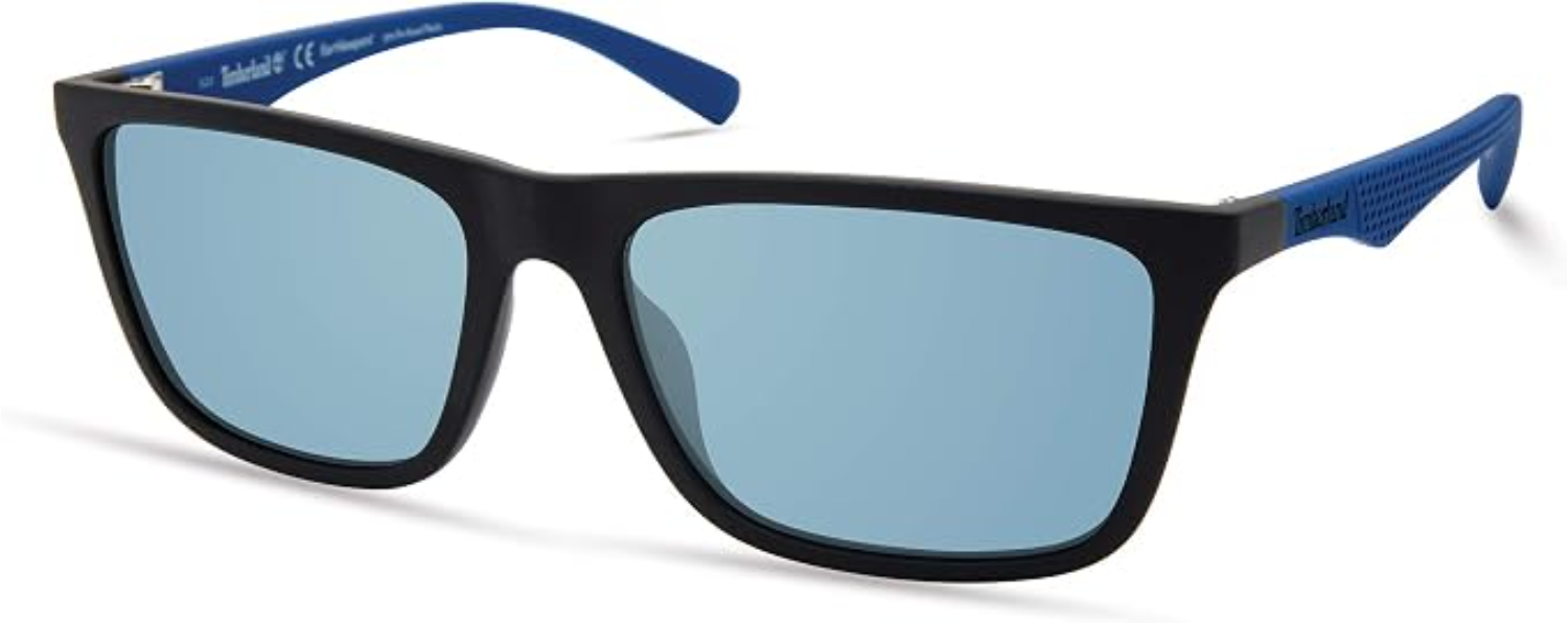 The best polarized rectangular sunglasses for men by Timberland 2026 on a white background