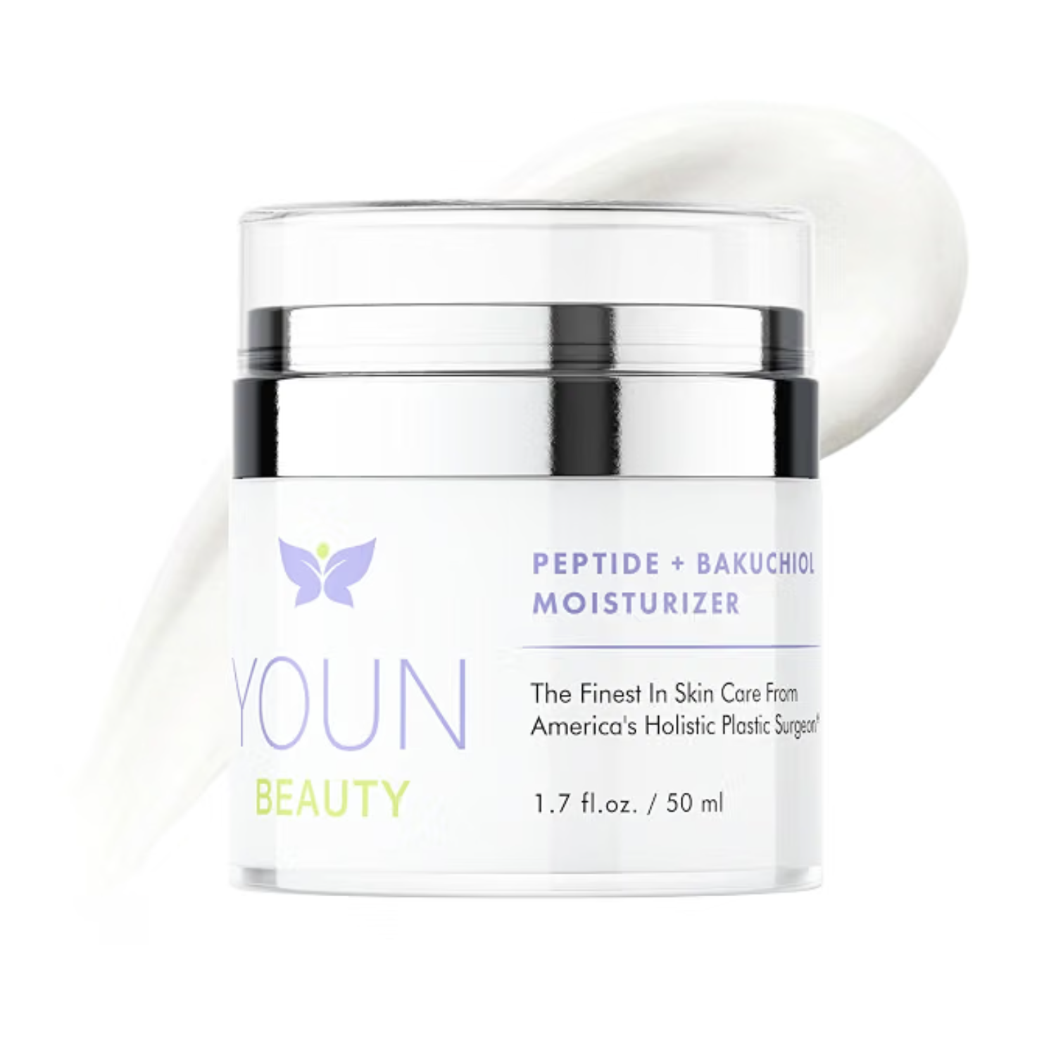 The best bakuchiol moisturizer for mature skin by YOUN Beauty 2026 on a white background