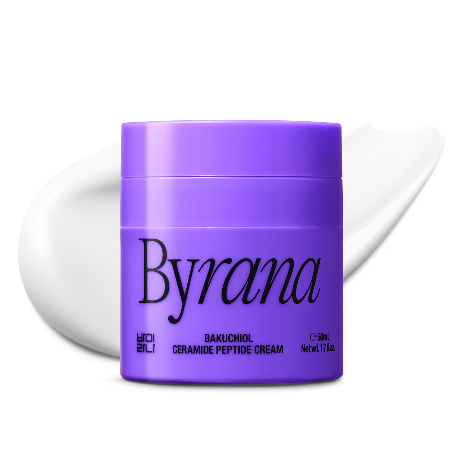 The best bakuchiol ceramide moisturizer by BYRANA 2026 on a white background