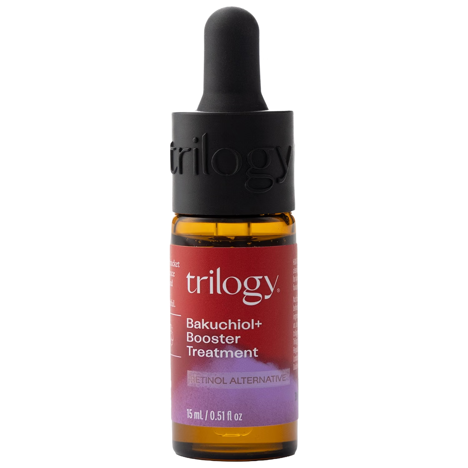 The best pregnancy-safe bakuchiol booster by Trilogy 2026 on a white background