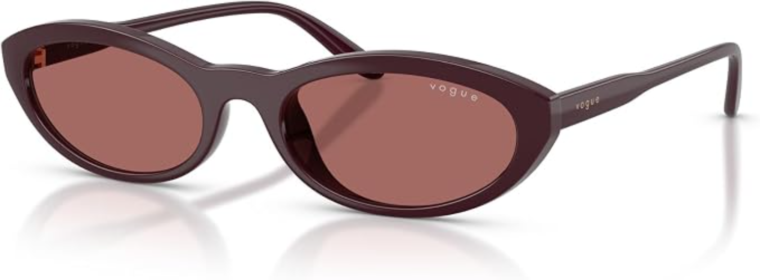 The best affordable Y2K oval sunglasses by Vogue Eyewear 2026 on a white background