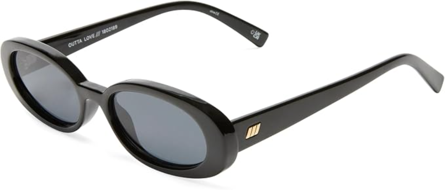 The best narrow Y2K sunglasses by Le Specs 2026 on a white background