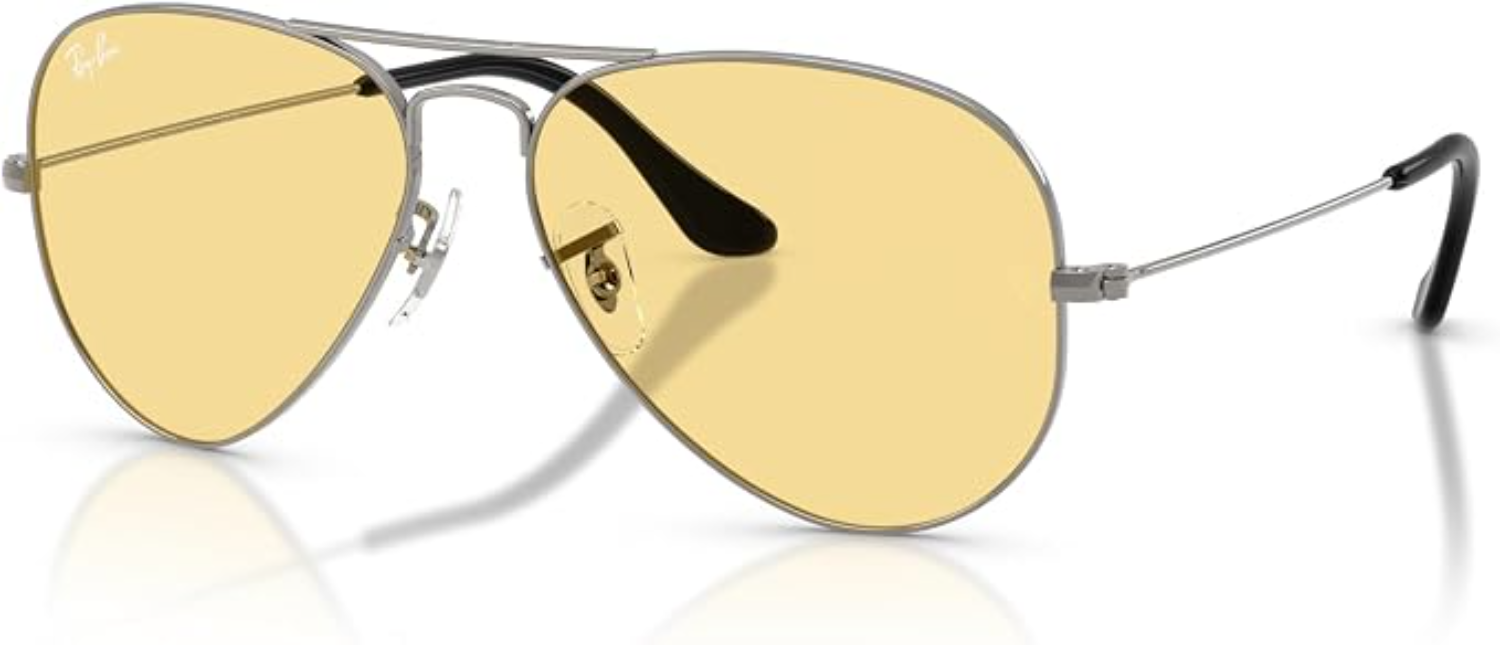 Yellow lens sunglasses designed for fog, dawn, and low light in 2026