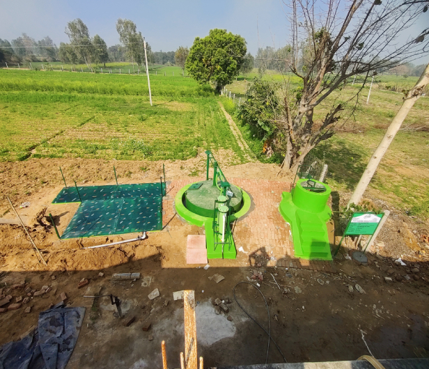  3 Cum Biogas Unit Hapur