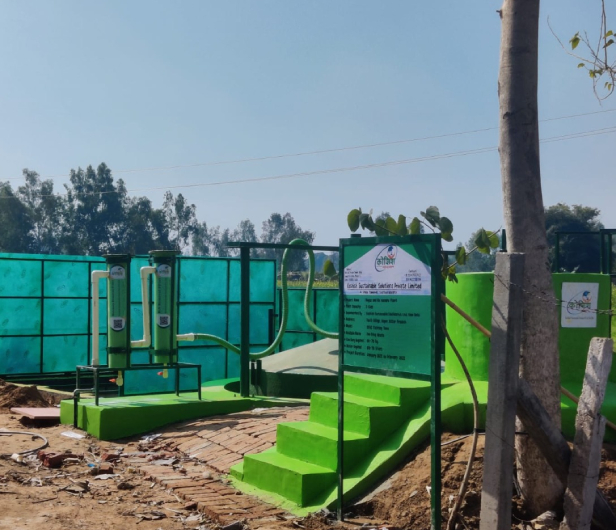  3 Cum Biogas Unit Hapur