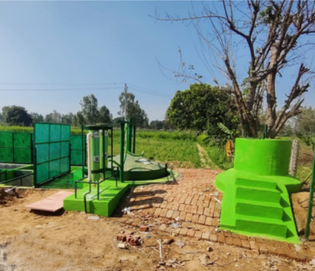  3 Cum Biogas Unit Hapur
