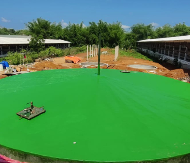3d Model of Biogas Unit