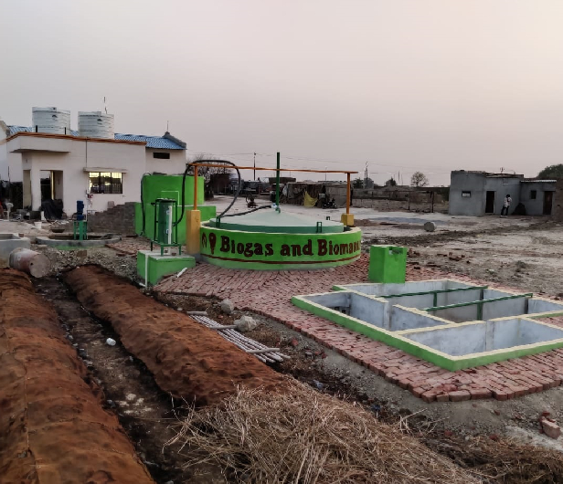 20 Cum Biogas Unit Agra