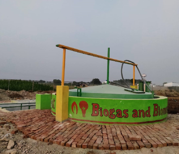 20 Cum Biogas Unit Agra