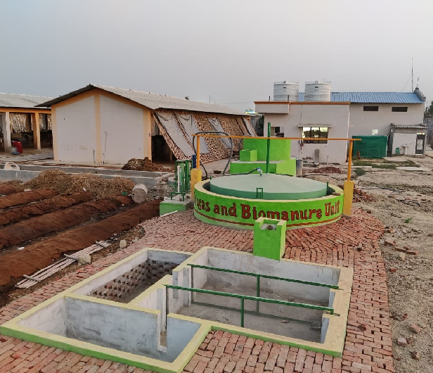 20 Cum Biogas Unit Agra