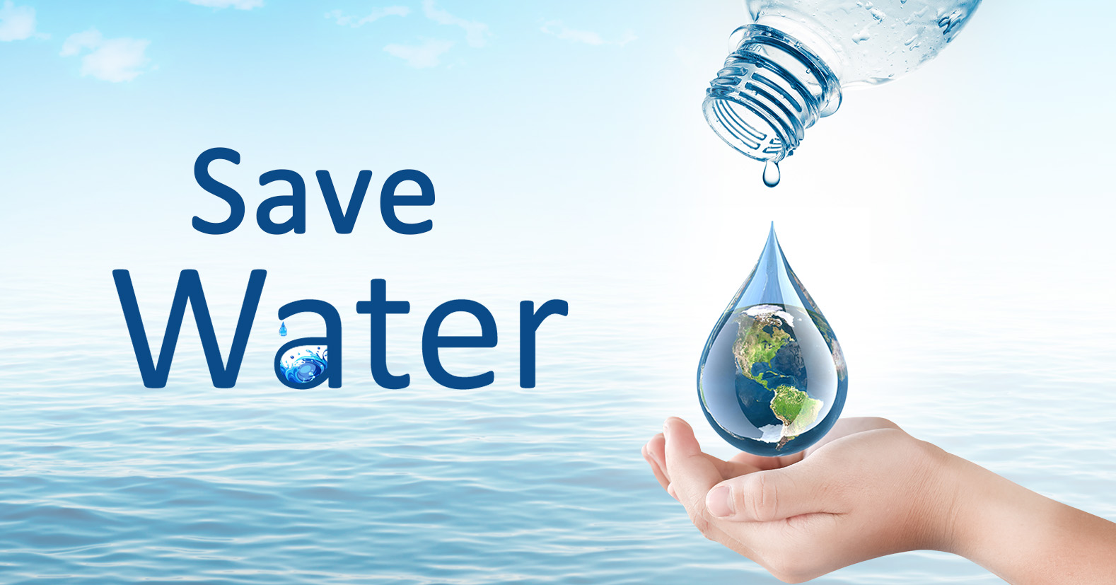 save water