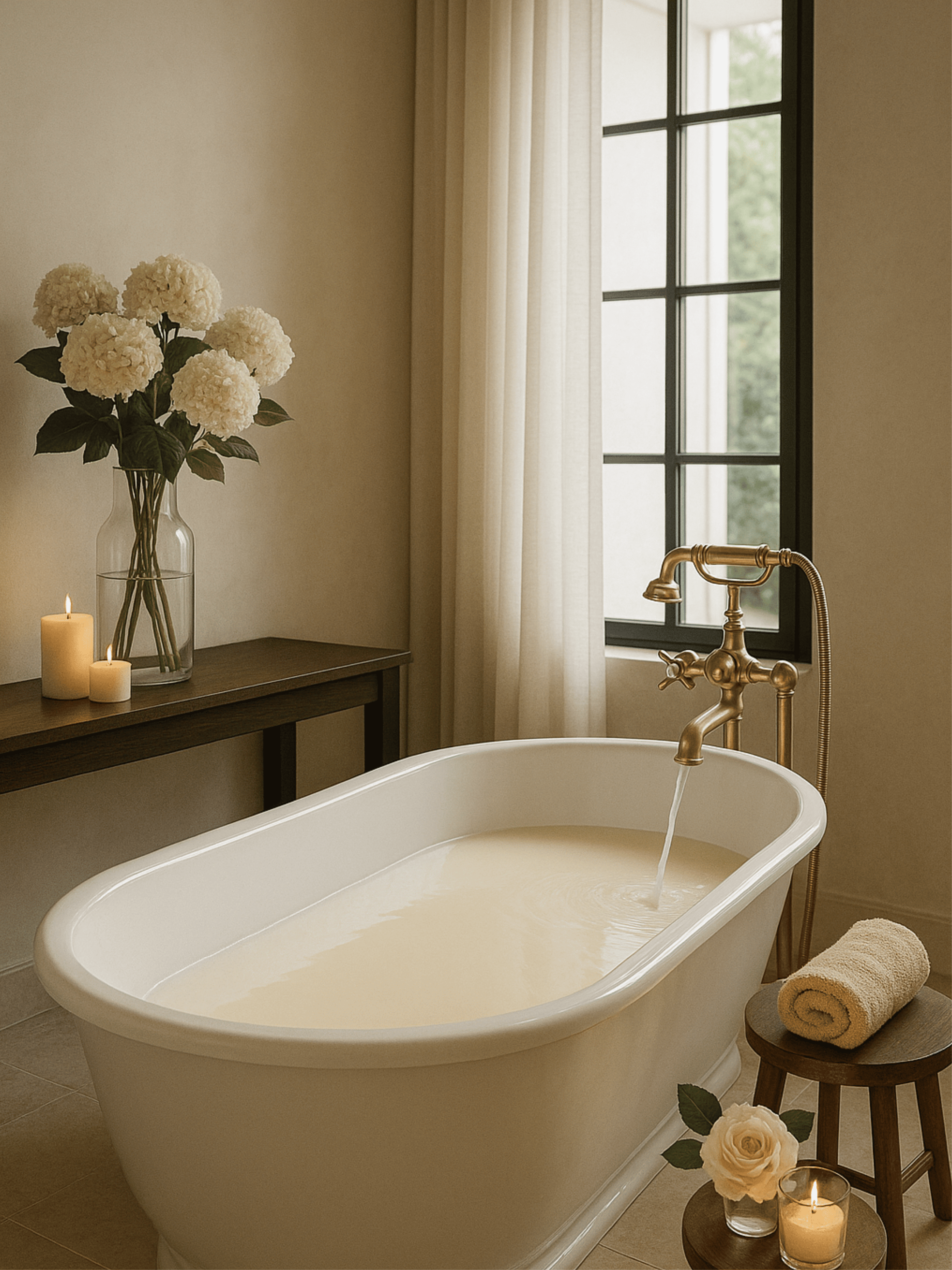Serenita : bain de lait 
