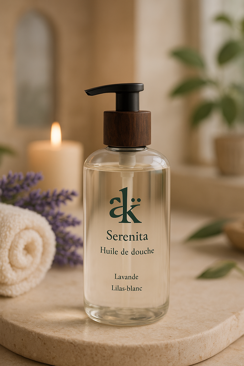 Serenita : huile de douche