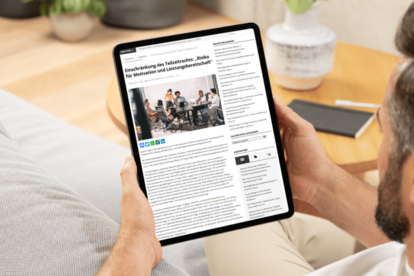 Presseartikel: Einschränkung des Teilzeitrechts