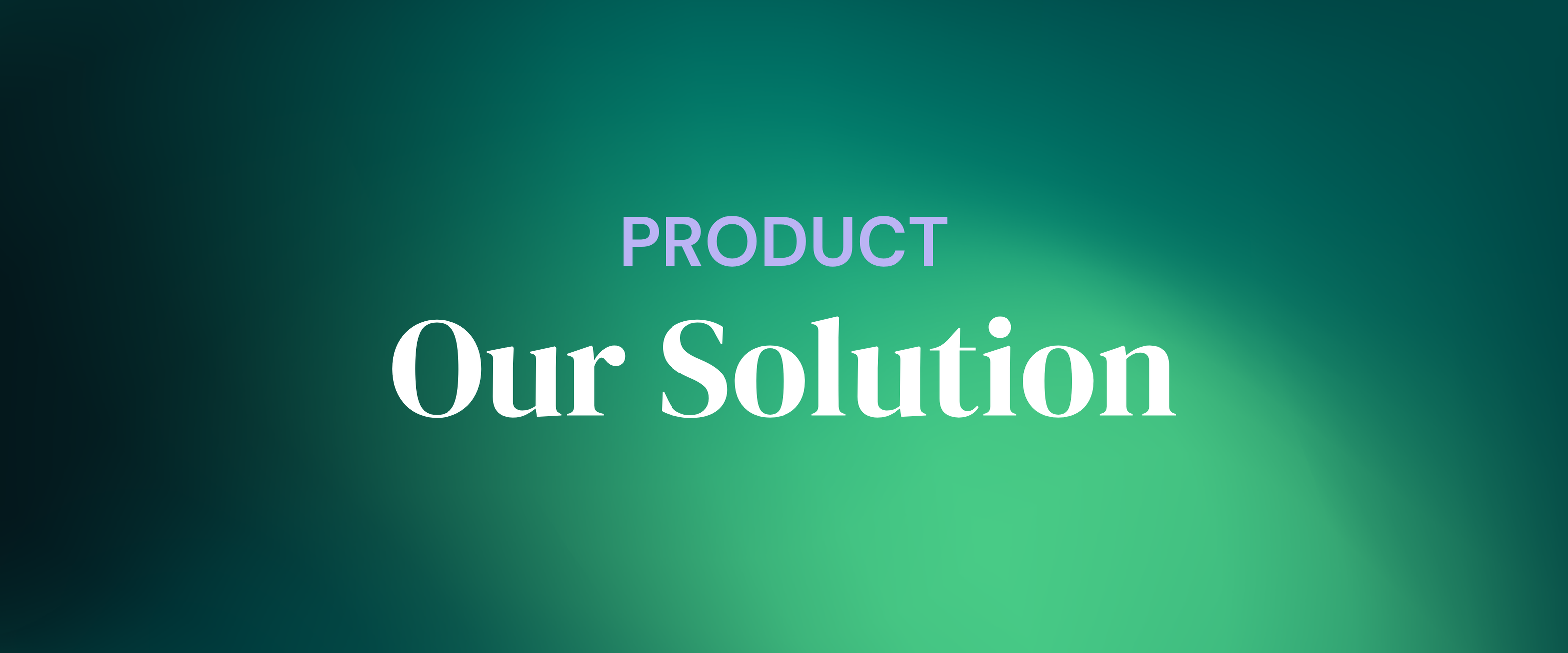 Credit Pulse: Our Solution