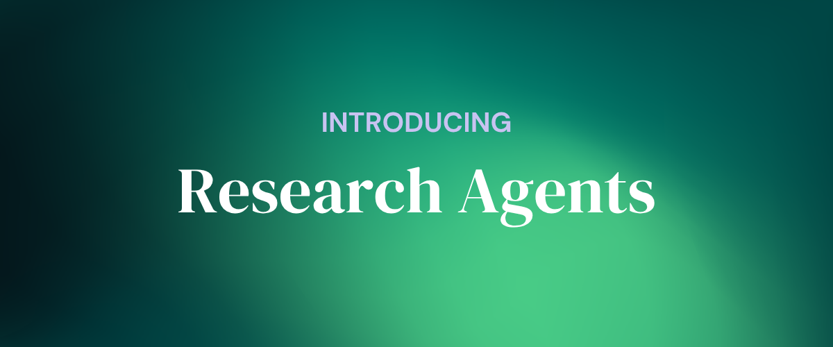 Introducing AI Research Agents