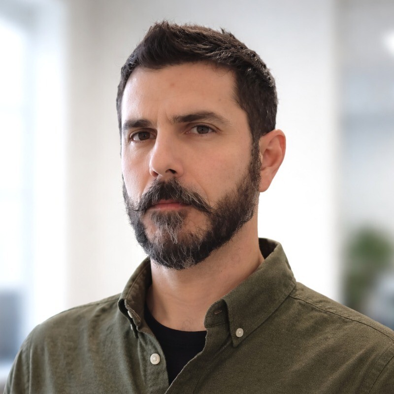 Headshot of Andrew Ceccorulli, Credit and Collections Manager at Laticrete