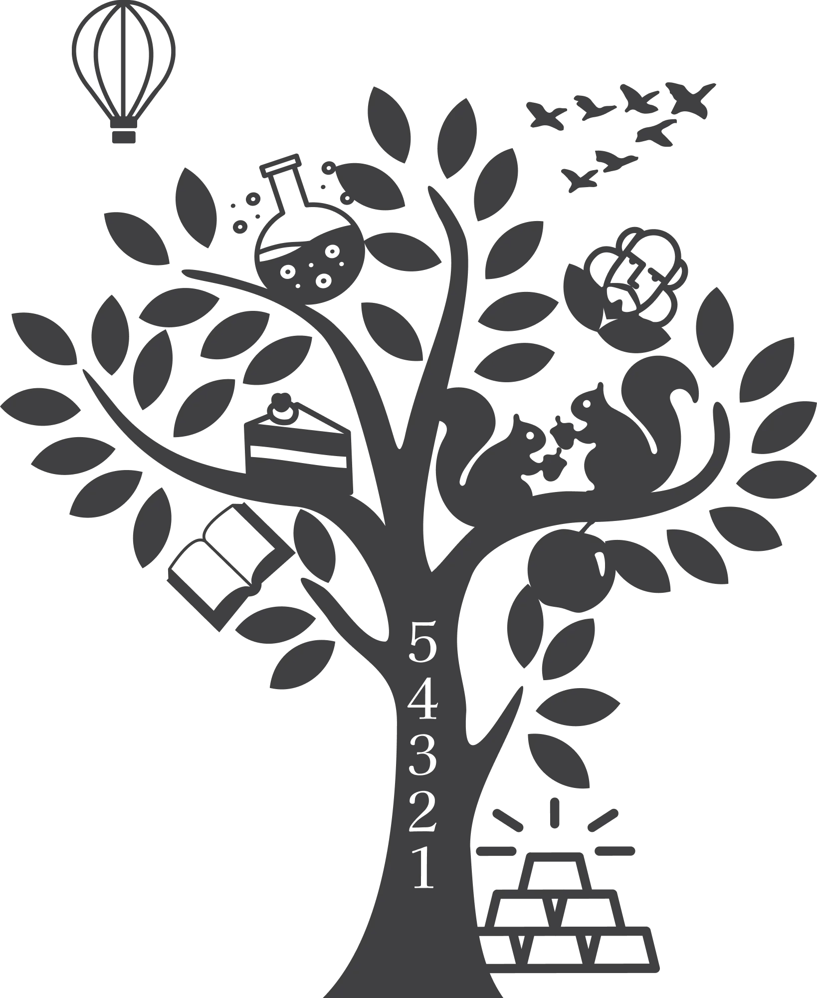 The Legacy: Life Reflections symbolic tree icons representing storytelling elements of the show