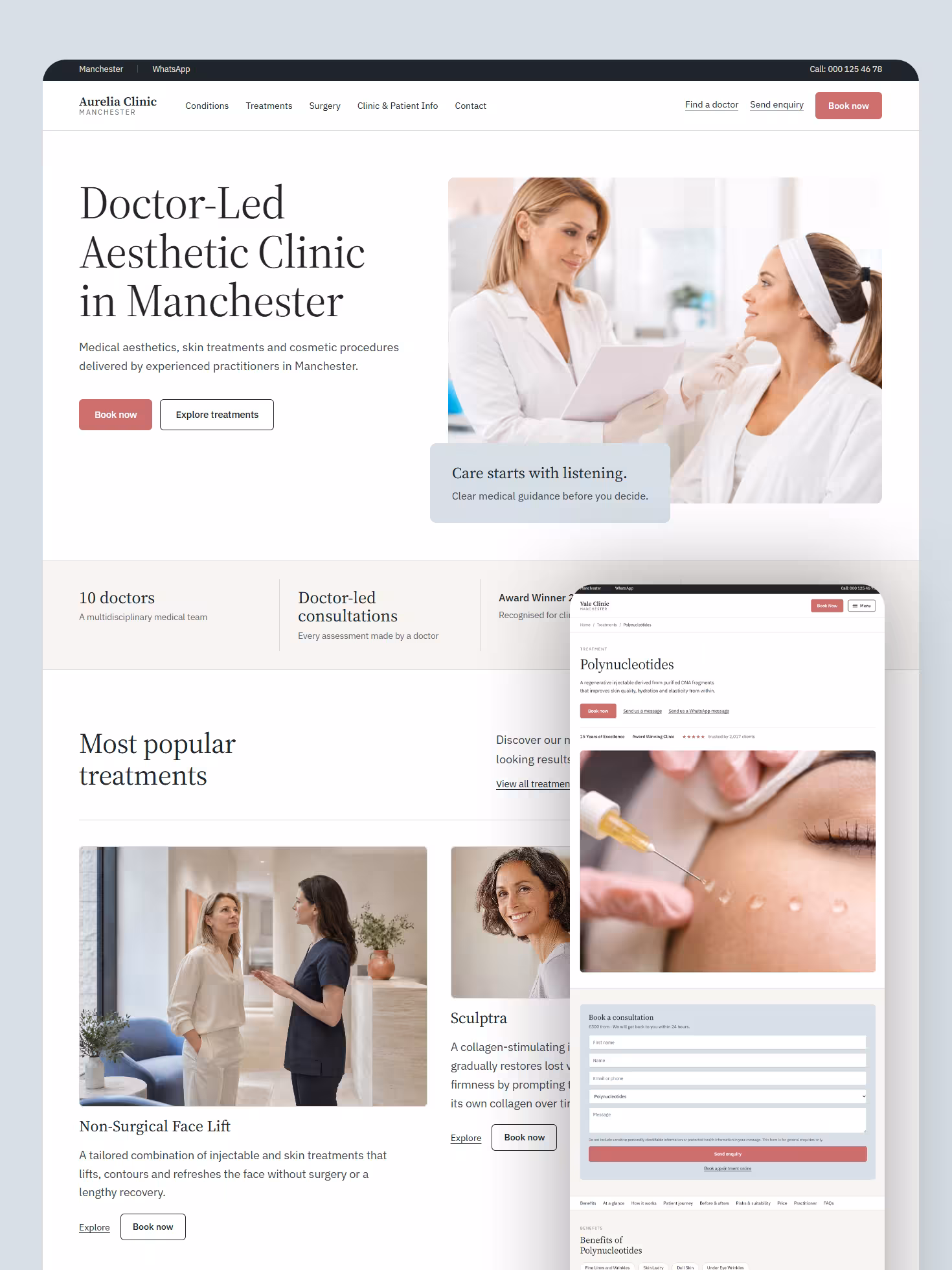Preview of the Clinical style