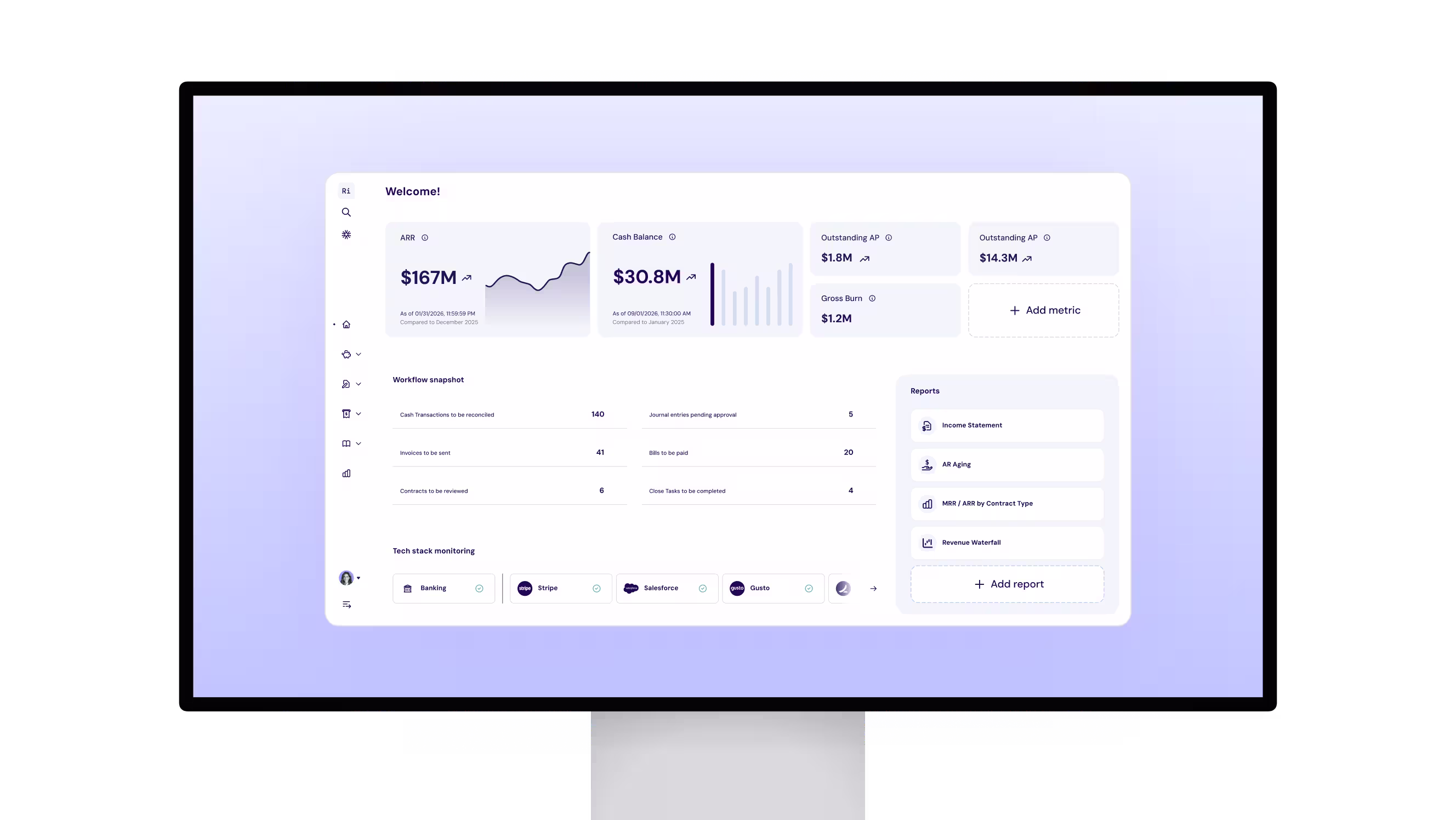 Automated general ledger