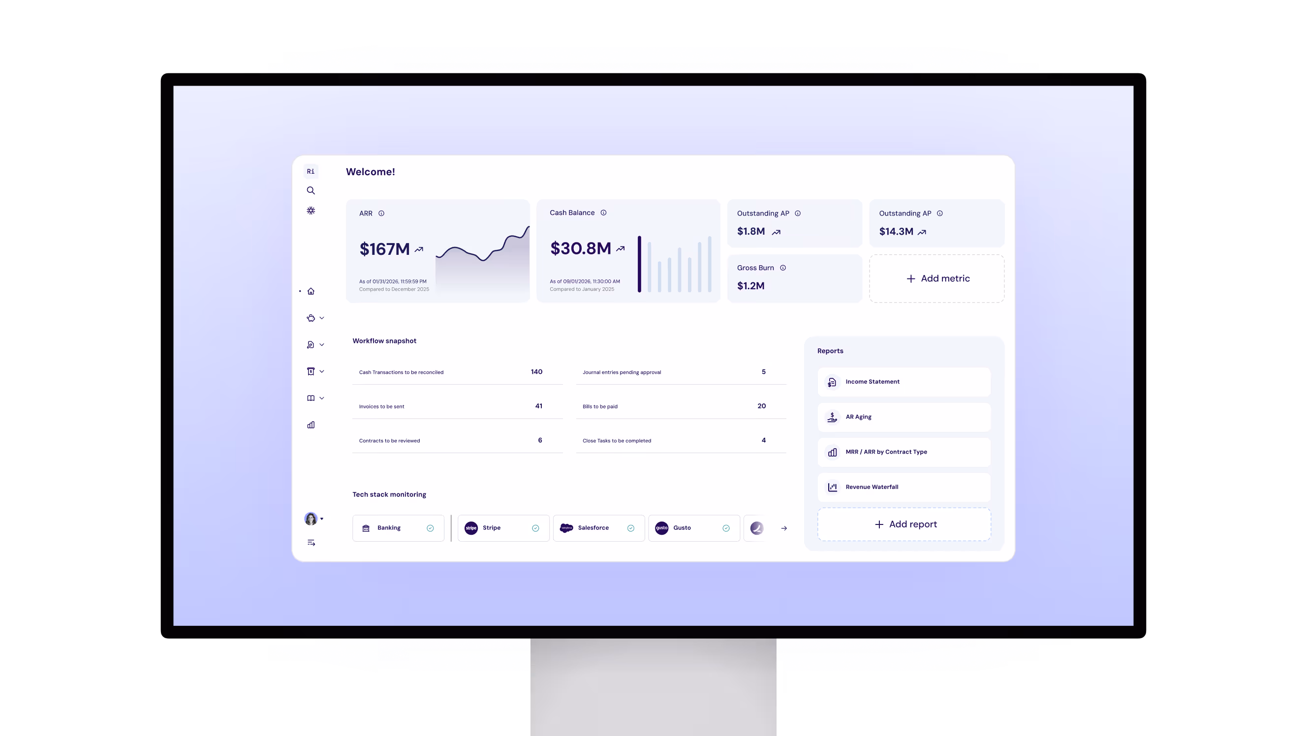 Automated general ledger
