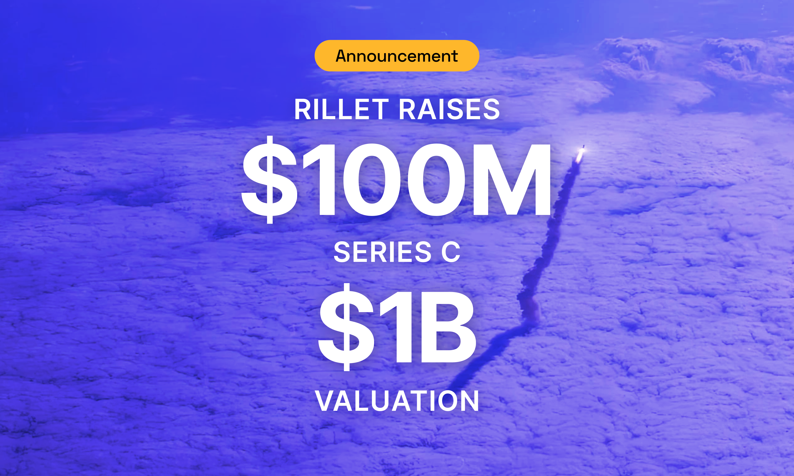 Rillet Series C announcement graphic