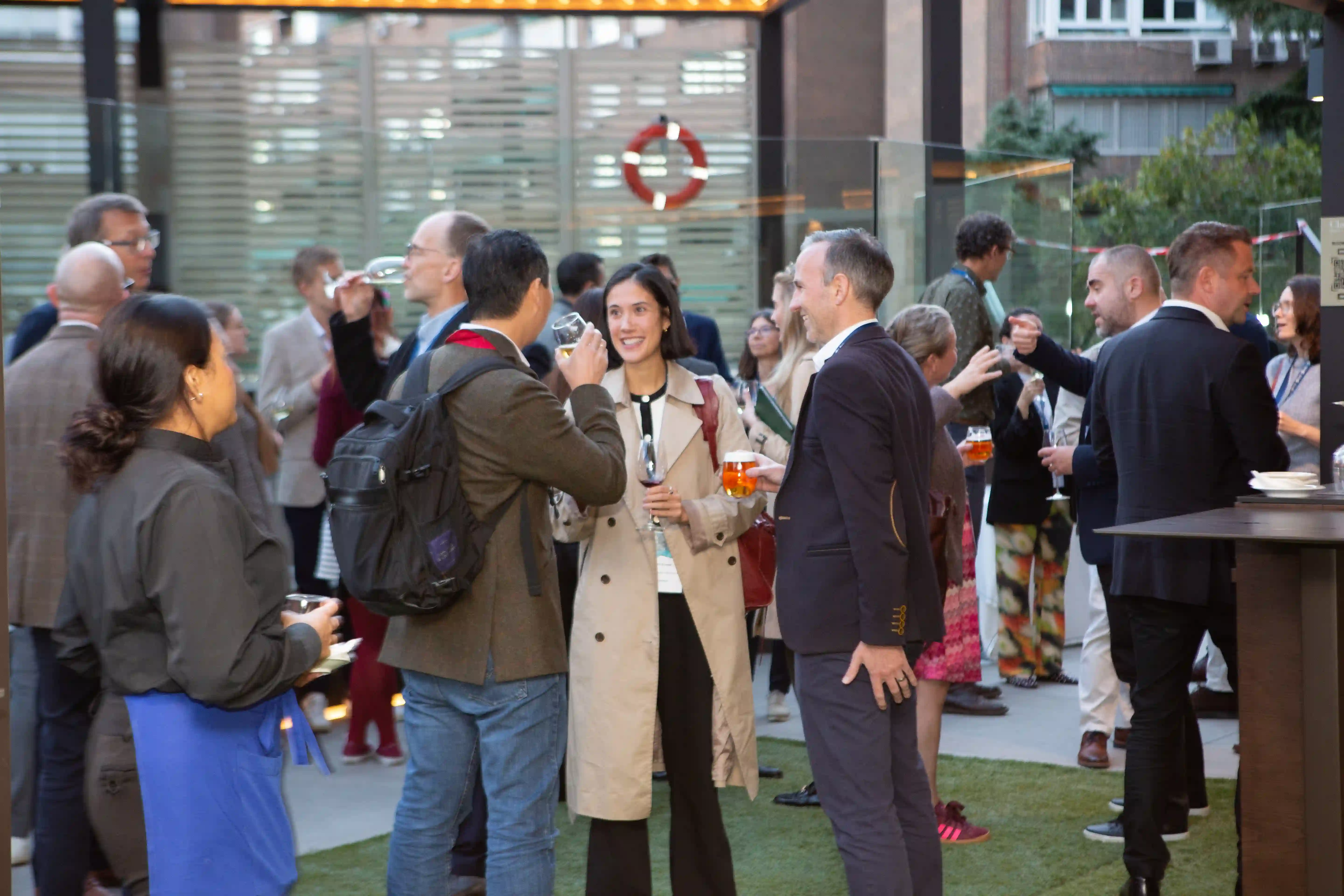 Cocktail reception