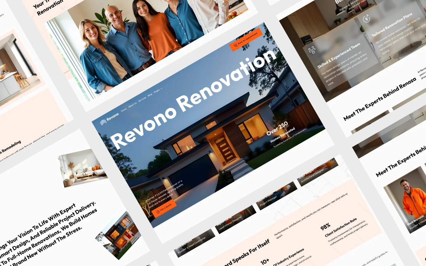 Revono - Architecture & Design Website Template