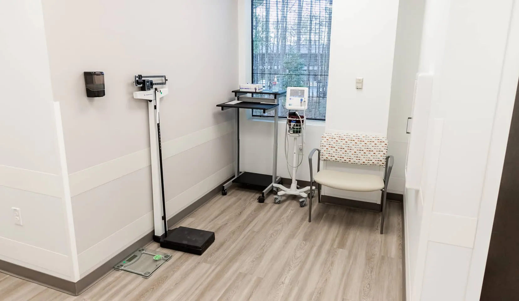 Vital signs check-in at RHM, Sandy Springs 