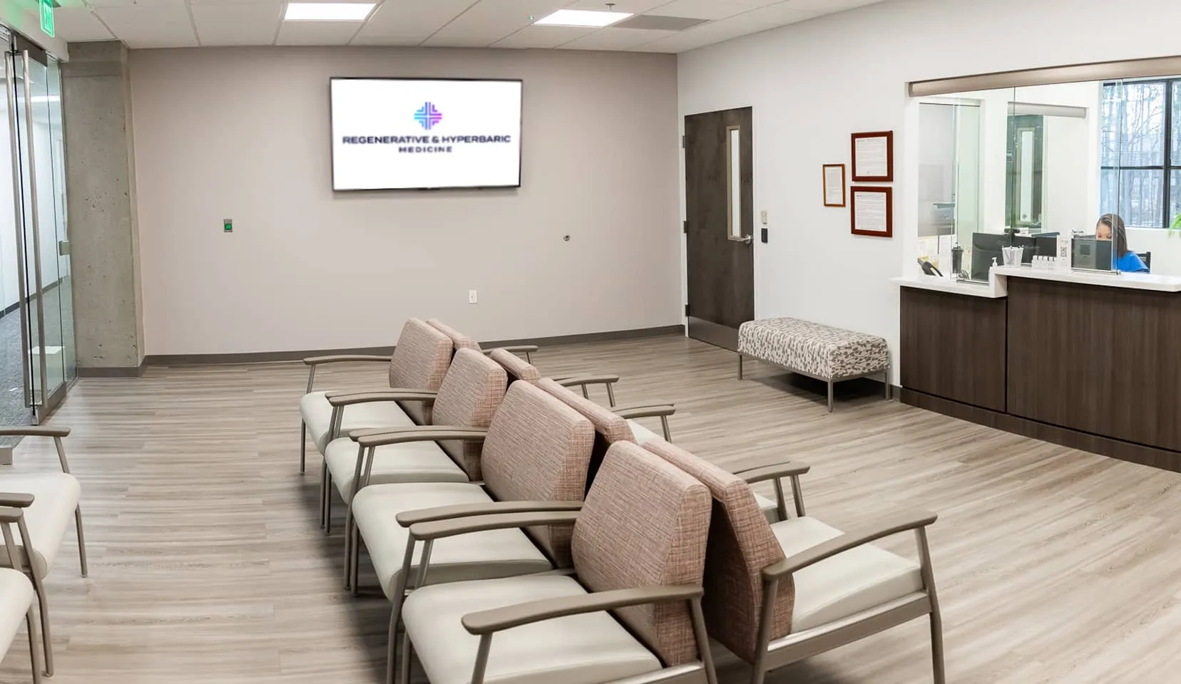 Sandy Springs reception area