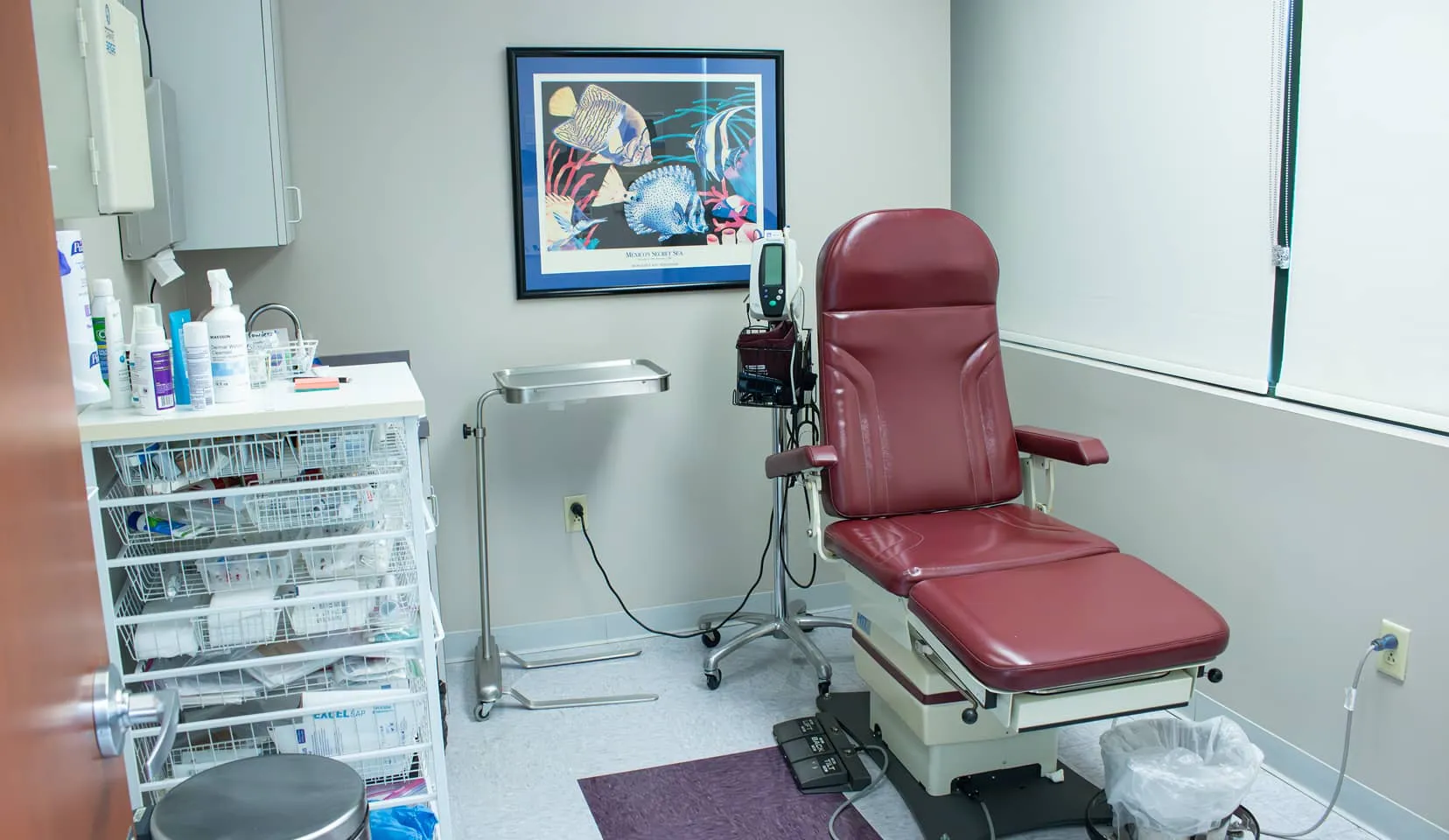 Wound Care treatment room at our Marietta location