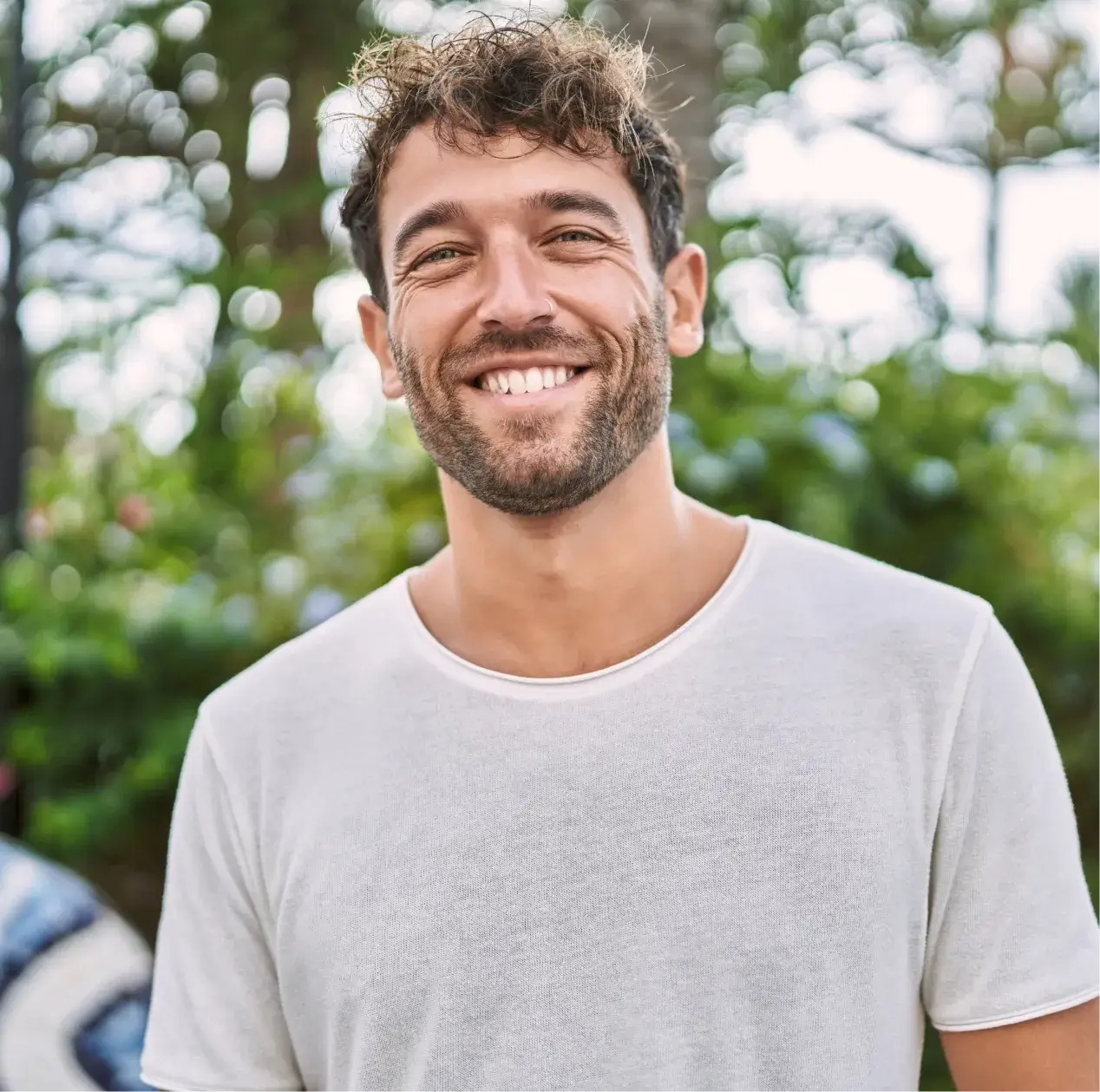 Man Smiling