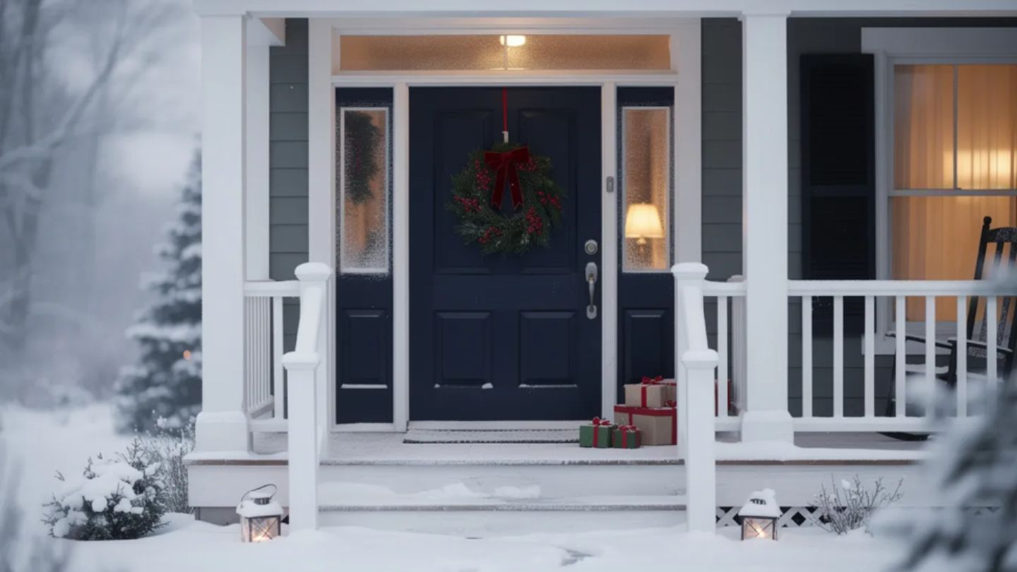 Why Your Front Door Is the Heart of Christmas Curb Appeal